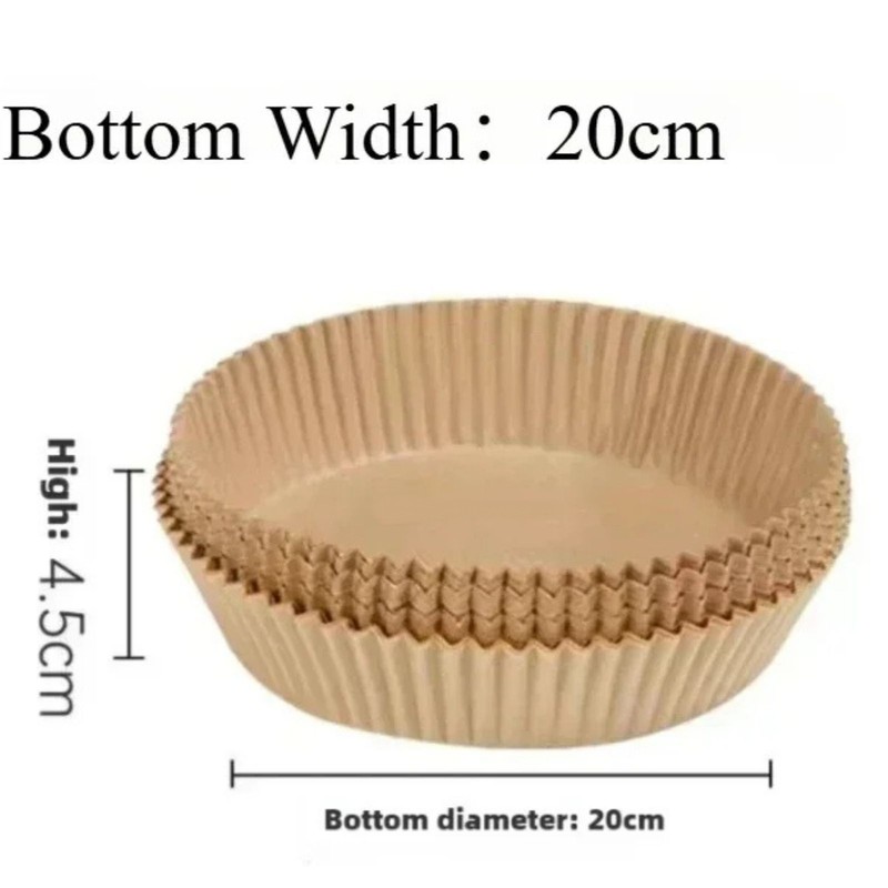 Air Fryer Liners Disposable Parchment Paper Nonstick Oil Proof Basket Inserts gallery