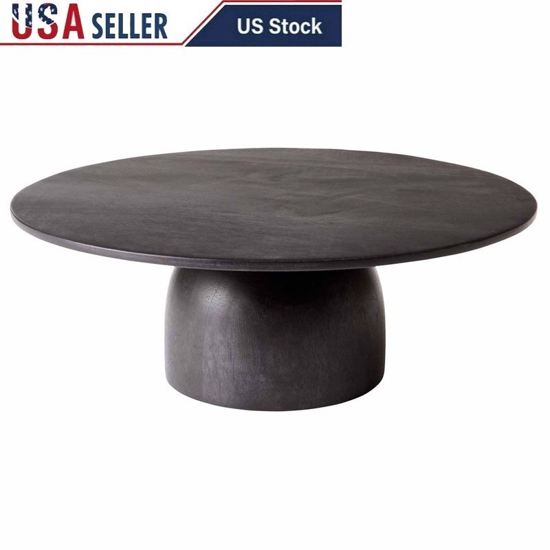Elegant Black Wood Cake Stand Desserts Birthday Weddings Entertaining Gift Idea