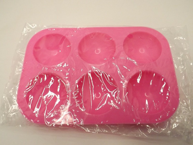 Half Circle Silicon, 2 Packs 6-Cavity Hot Chocolate Bomb Mold