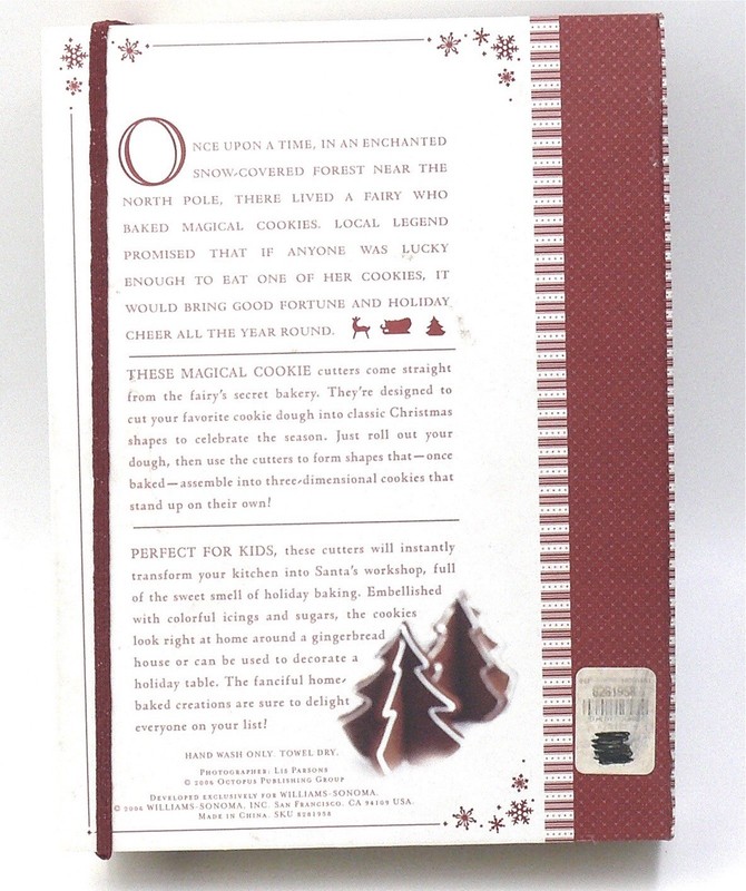 Williams-Sonoma Holiday 3D Storybook 8 Cookie Cutters Gingerbread 2006 Christmas gallery