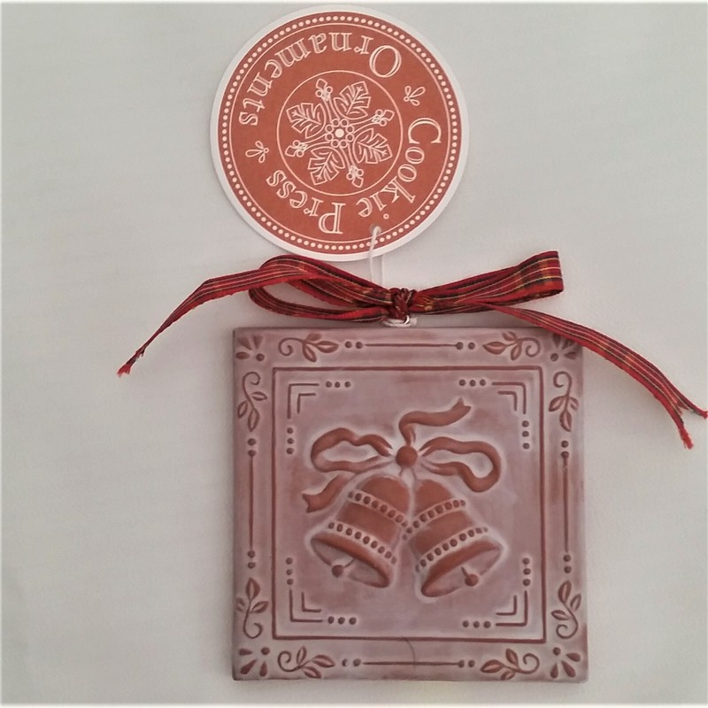 Demdaco Cookie Mold Press Clay Ornament By Terry Tigue Diane Turner Bells/Candle gallery