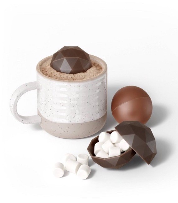 Koji Set of 2 Chocolate Bomb Mold Hot Chocolate NEW gallery