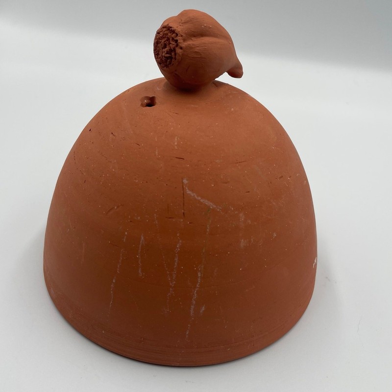 Terra Cotta Garlic Baker Cover Domed Lid gallery