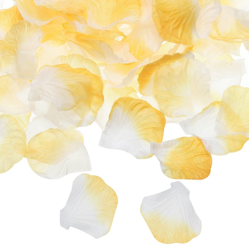 1000Pcs Pink Petals Artificial Decoration Orange Yellow White