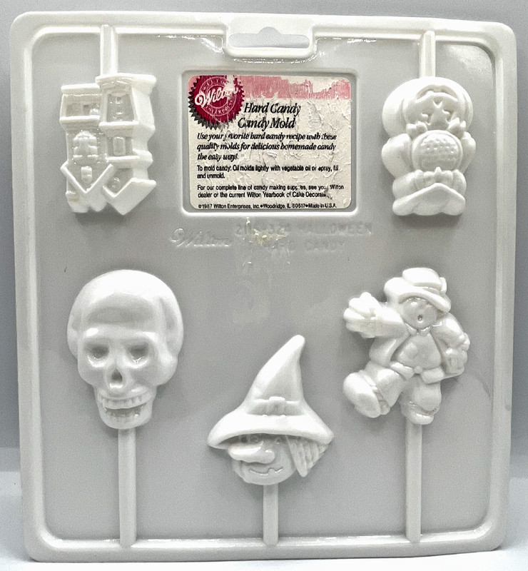Halloween Lollipop Candy Molds Wilton 2-Pack Variety of Different Characters gallery