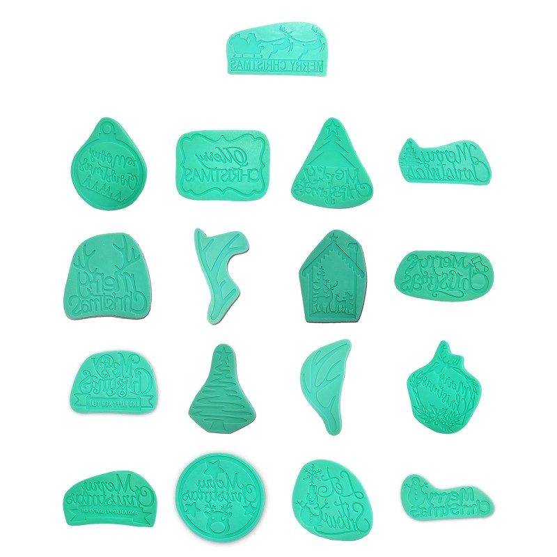 Christmas Series Baking Mold Fondant Mould Chocolate Moulds Cake Decorating Tool gallery