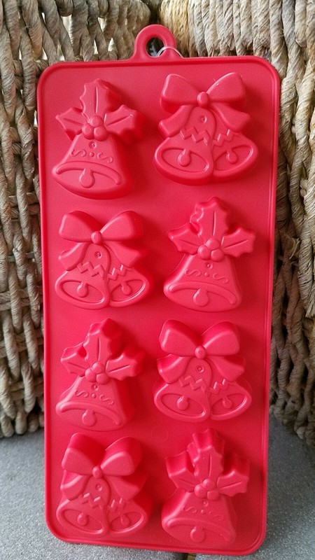 Silicone Mold Chocolate Candy Penguin Bells Ice Cube Candy Soap Candle Wax Melts gallery