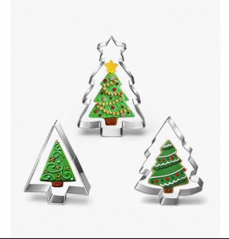 Christmas Tree Cookie Cutter Set-