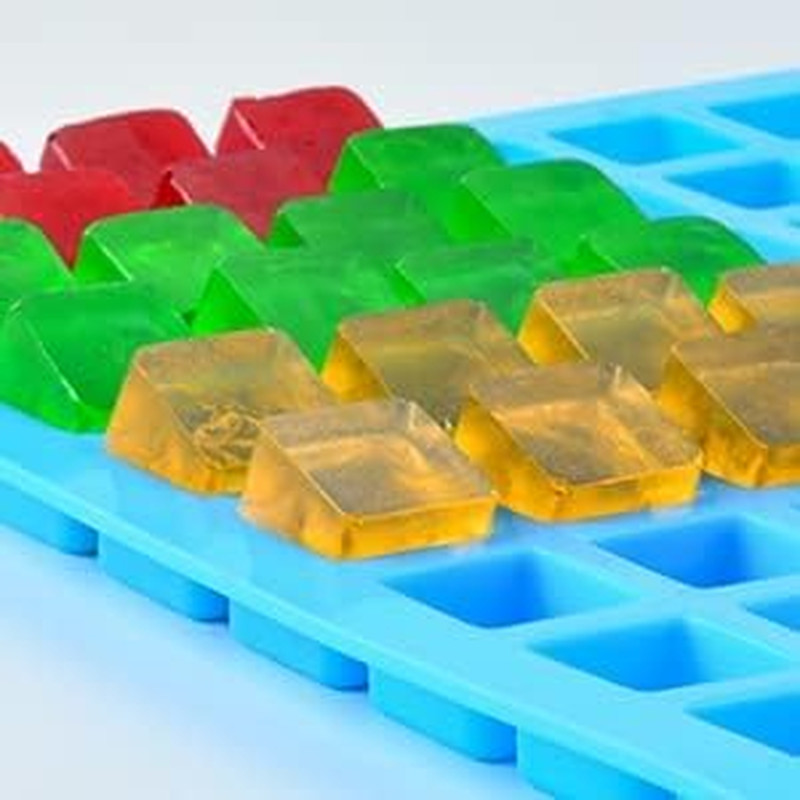 Square Silicone Candy Molds - Mini Silicone Molds for Hard Candy, Chocolate, Gum gallery