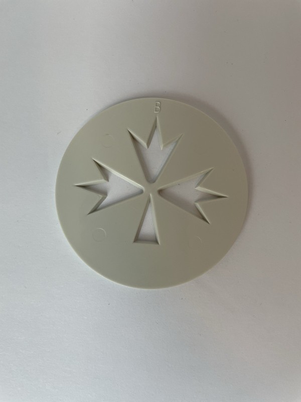 The Pampered Chef Cookie Press Cookie Disc # 16 Replacement Disk
