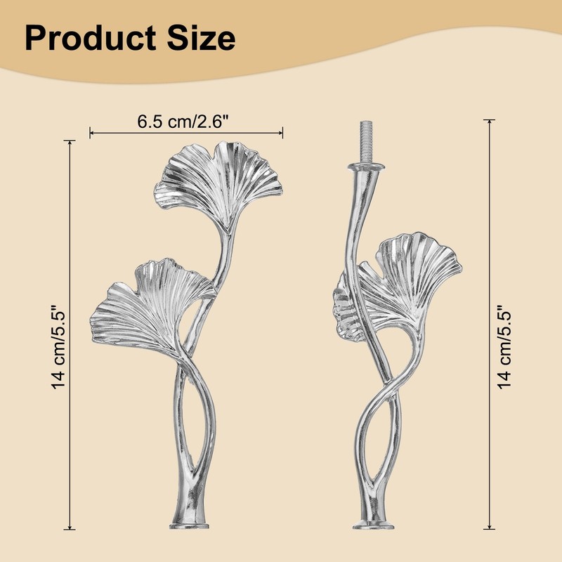 3 2 Tier Cake Holder Set with Silver Flower Tray Handle gallery