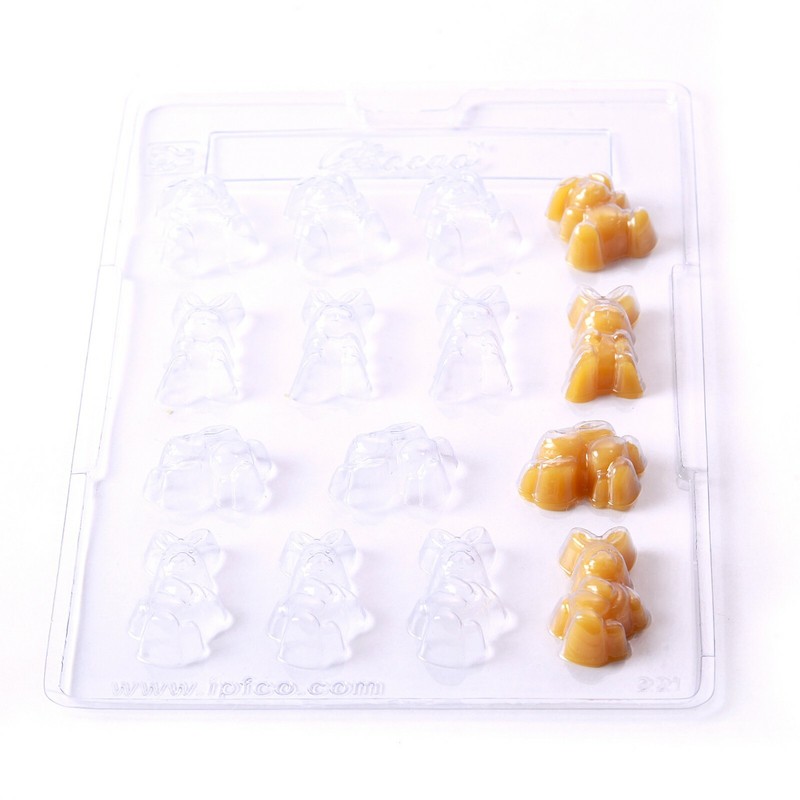 Rabbits Chocolate/Soap Mould – 15 Cavity – Pack of 5