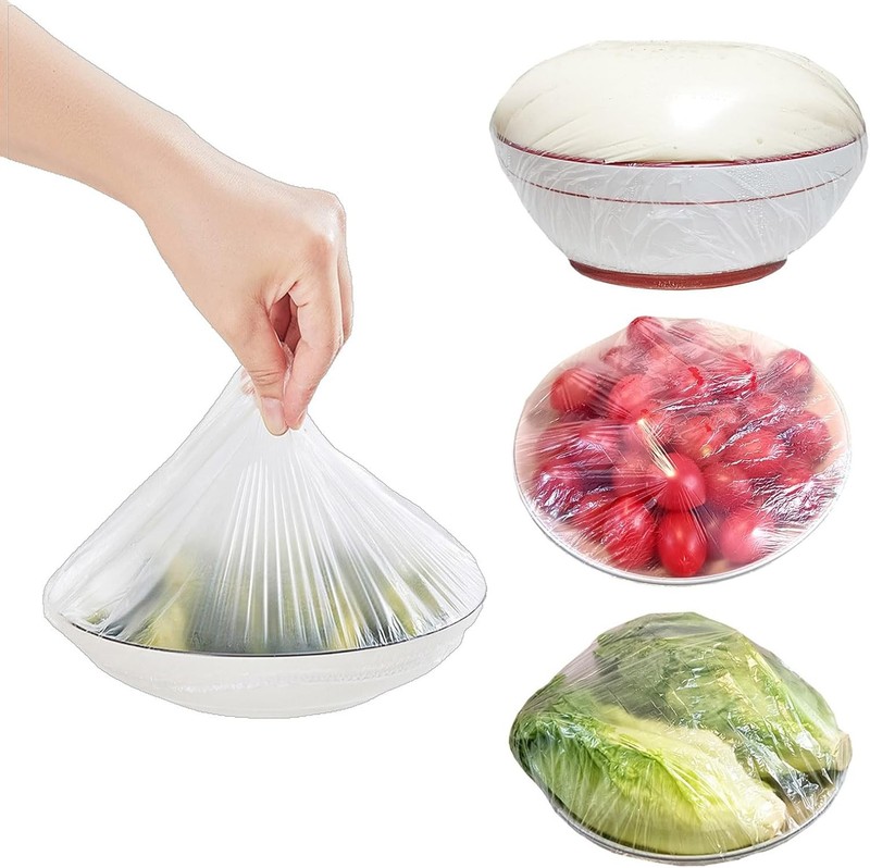 100pcs Elastic Bowl/Basket Covers for Proofing,Shower s for