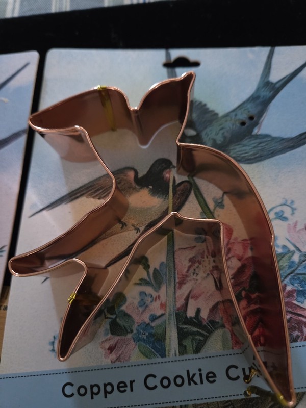 Swallow Bird New Copper Cookie Cutter Robert Gordon Australia New
