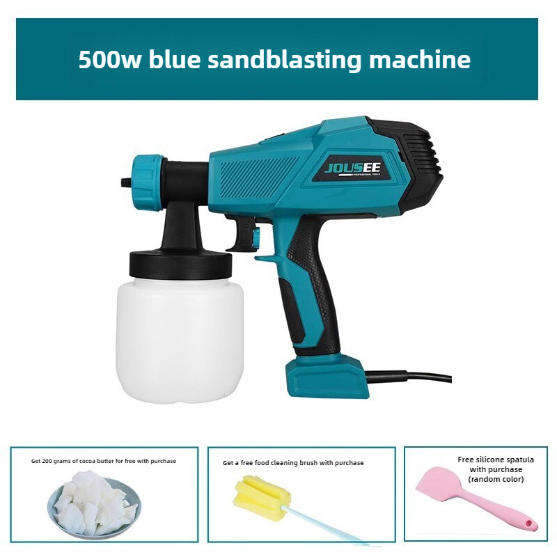 Baking Sand Blasting Machine/Small Birthday Cake Mousse French Spray Gun 800W