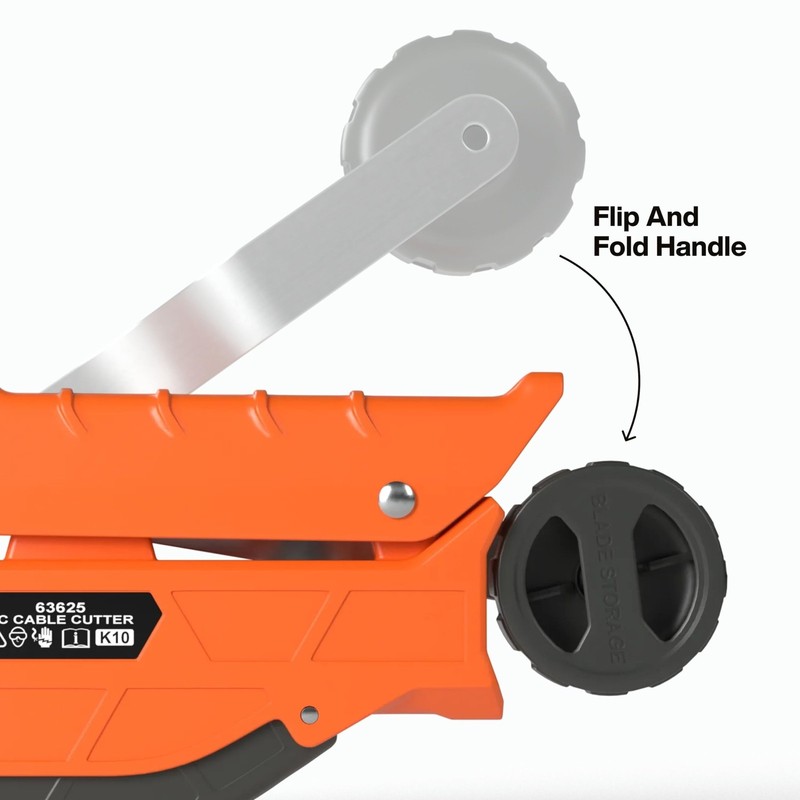 Klein Tools 63625 Mc Cable Cutter Cuts Up To 3/8-Inch Armored Cable Bx Ac Mc gallery