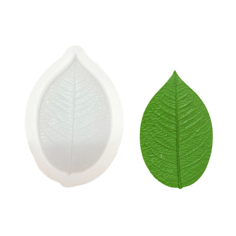 Nonstick Leaf Silicone Home Decoration Mold for Fondant and Crafting