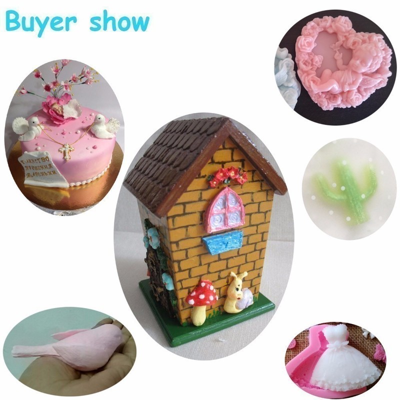 3D Pot Vase Silicone Mold Fondant Chocolate Candy Resin Polymer Clay Soap Mold gallery
