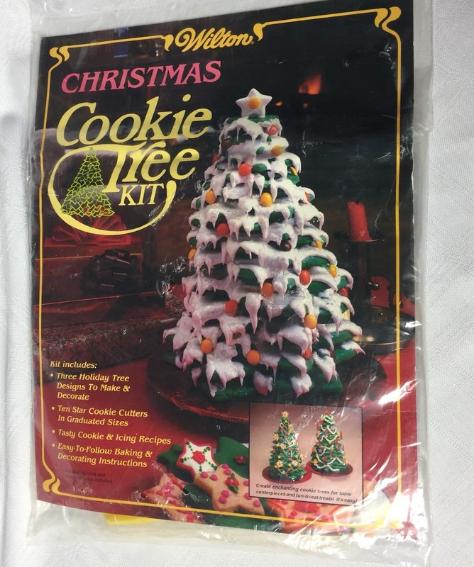 Wilton Cookie Tree Kit Make Festive Christmas Tree with Cookies 10 Piece Kit. gallery