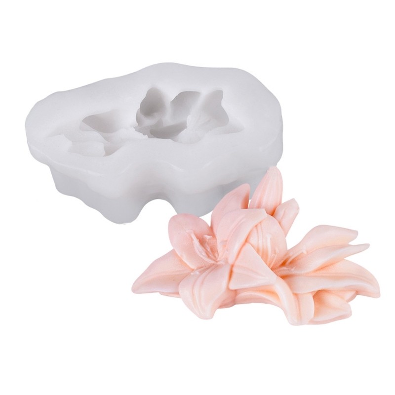 Flower Shaped Chocolate Baking Mould Grade Silicone Mousse Cake Molds
