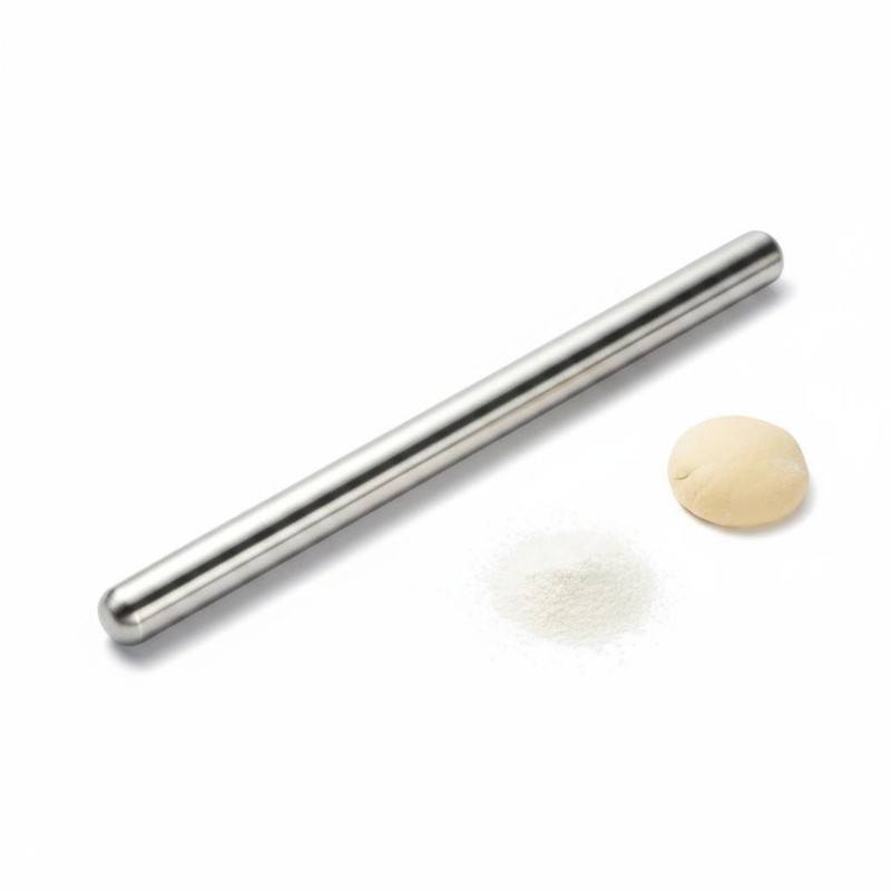 Stainless Steel Rolling Cylinder Non-Stick Kitchen Utensil Contemporary Design gallery
