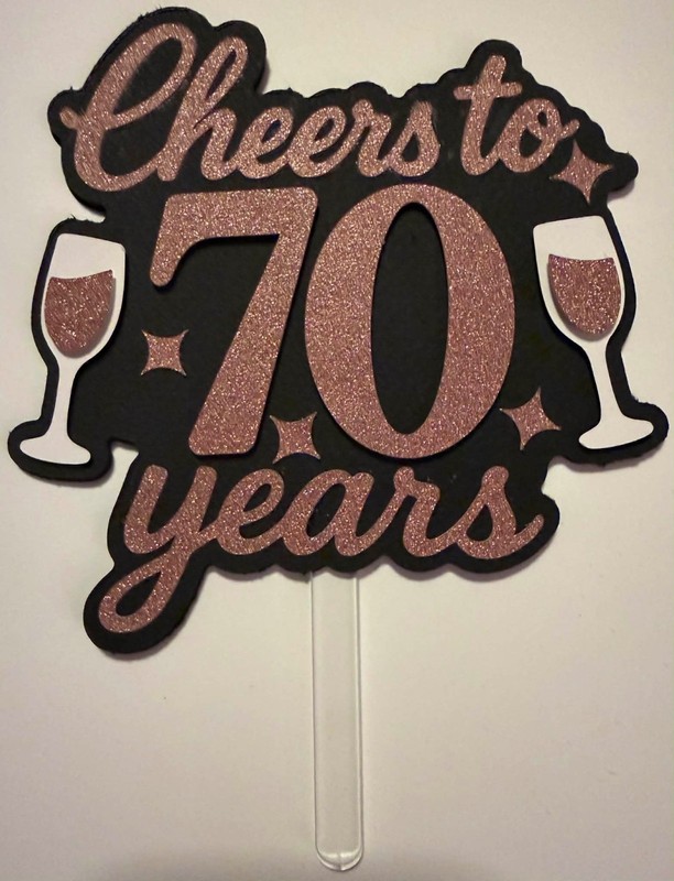 *assorted "70th BIRTHDAY CAKE TOPPERS" for birthday party 70 70 70 70 70 70 70 gallery
