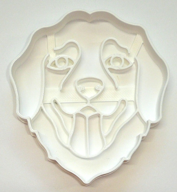 LABRADOR RETRIEVER DOG FACE DETAILED WORKING BREED COOKIE CUTTER USA PR3845