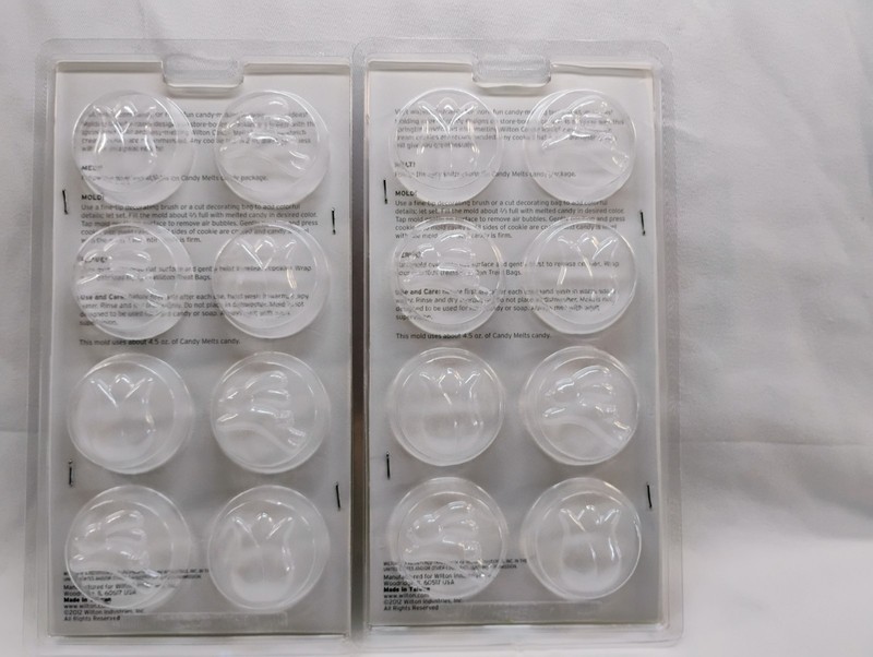(2)Wilton Cookie Candy Spring Mold Sets + (2) Horizon Lollipop Molds (READ) Lot gallery