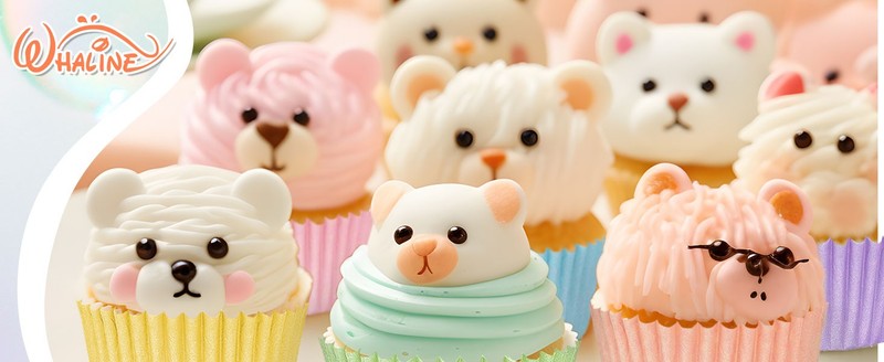600Pcs Pastel Mini Cupcake Liners Colorful Baking Cups Pink Blue Purple Yellow gallery