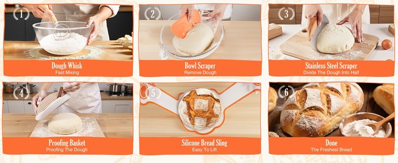Sourdough Starter Kit, Sourdough Bread Baking Supplies, Sour Dough Starter gallery
