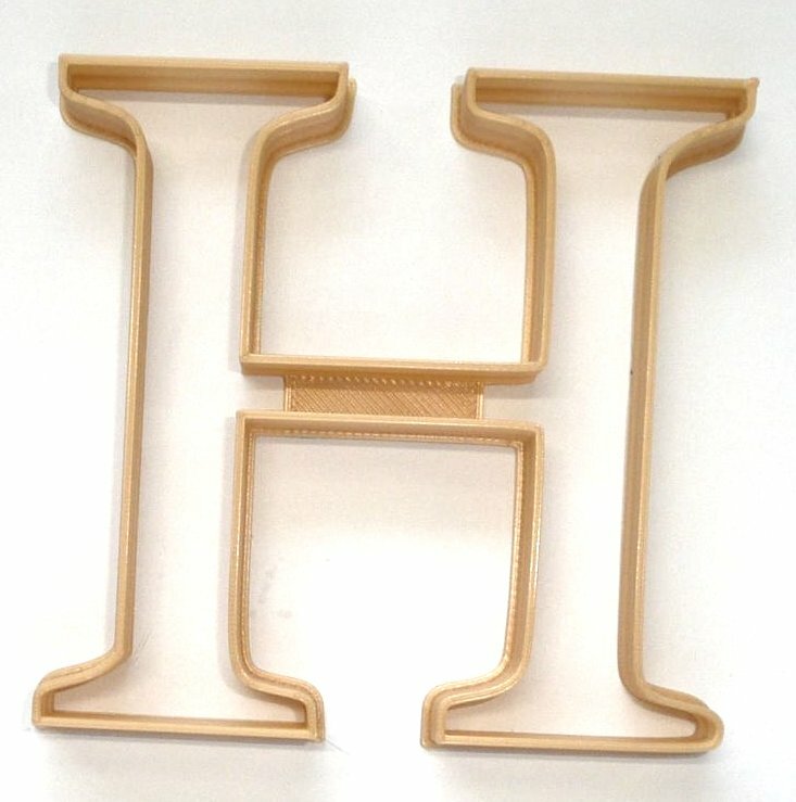 ETA GREEK LETTER FRATERNITY SORORITY COOKIE CUTTER USA PR4329