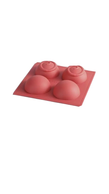 Bennkai Hot Chocolate Swirl Bomb Maker Red Silicone Mold FabFitFun