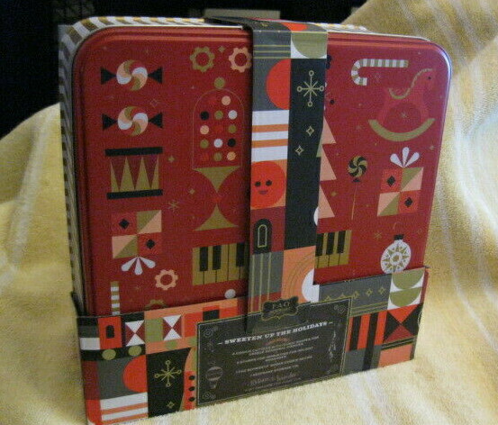 FAO Schwarz Festive Feast Holiday Cookie Set w/Keepsake Storage Tin