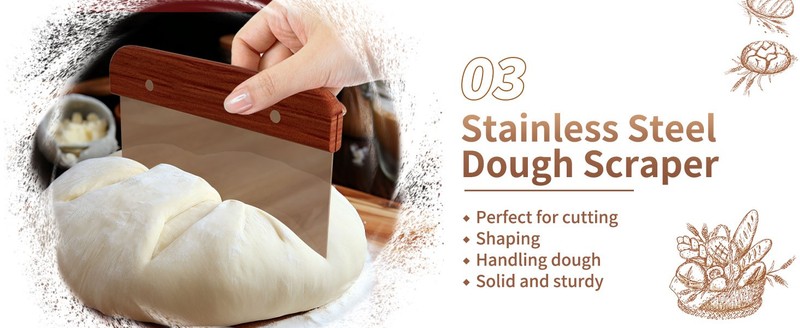 Banneton Bread Proofing Basket for Sourdough: 10 Inch Oval and 9 Inch gallery