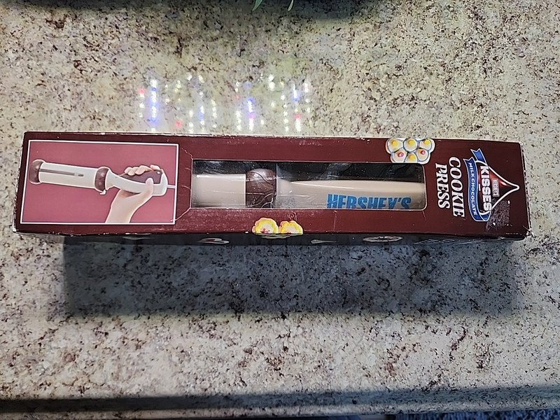 New in Box Hershey's Kisses Cookie Press gallery