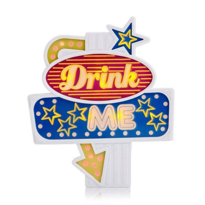 Suck UK Flashing Drink Topper Flashing LED Party Accessories & Decorations