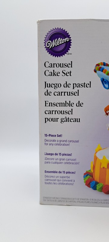 Wilton Carousel Cake Decorating Set Horses gallery