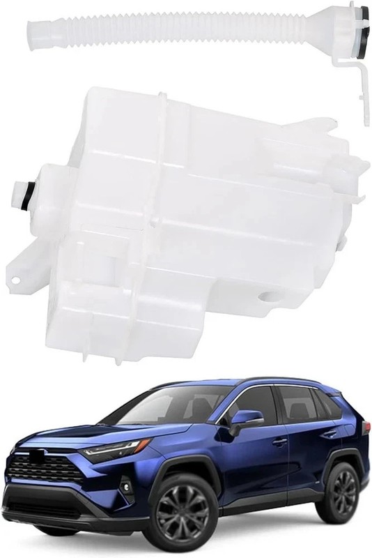 Plastic Glass Windshield Washer Fluid Reservoir Tank Replacement for RAV4 2013-2