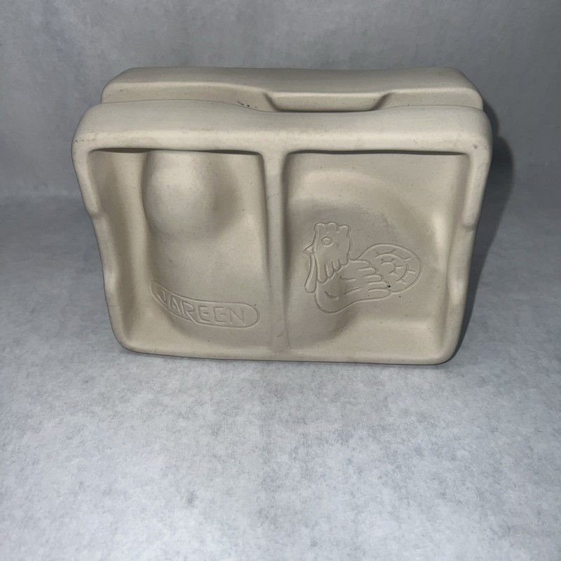 Vintage Jareen Edible Compliments Chicken Shaped Butter Candy Mold