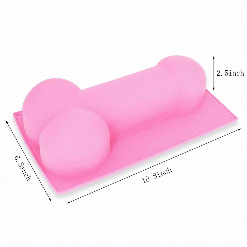 Penis Cake Pan Mold Bachelorette Bachelor Party Funny Gag - Discreet Packaging gallery