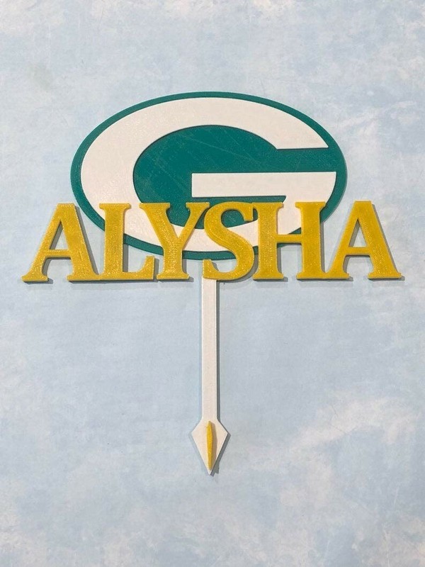 Green Bay Packers Personalized Cake Topper NFL gallery