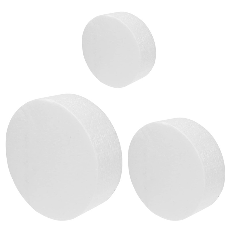 3-Tier Round Foam Cake Dummies for Decorating Wedding Birthday Party Cake gallery