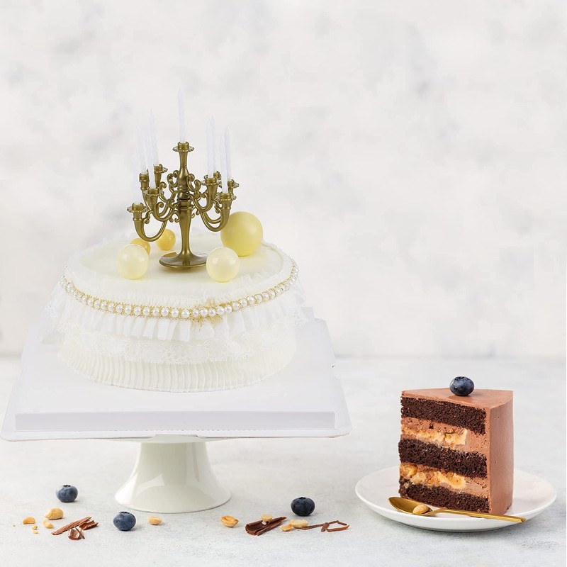 10 inch Clear cake Box, Large Transparent cake Box,tall cake boxes with Ribbo... gallery