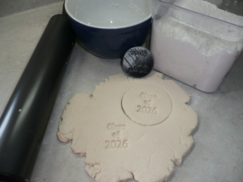 CLASS OF 2026 GRADUATE GRADUATION COOKIE STAMP EMBOSSER MADE IN USA PR4985 gallery