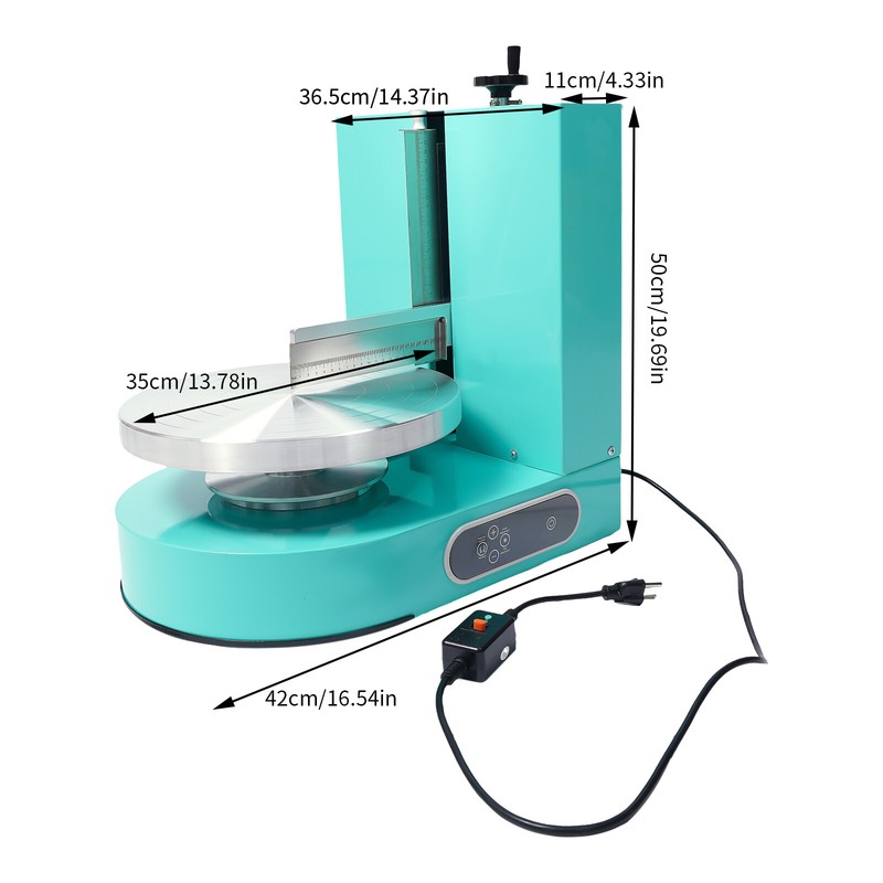 Automatic Cake Wiping Machine Cake Cream Spreading Coating Smearing Machine USA gallery