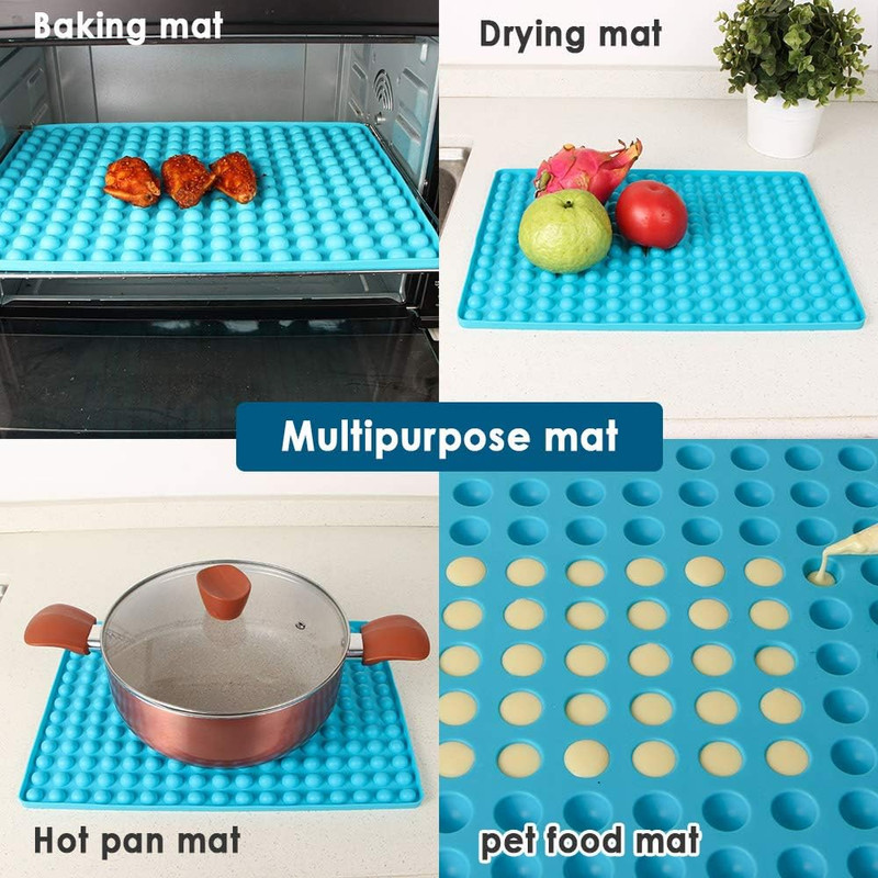 Webake Mini round Silicone Molds, Semi Sphere Gummy Candy Chocolate Chip Molds, gallery