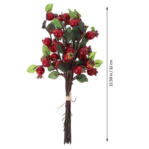 Group of 5 Pomegranate Berries Bouquet Floral Artificial Flowers Pomegranate gallery