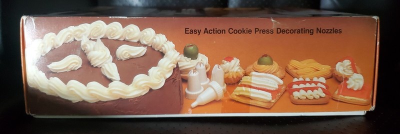 Hutzler-Gerda EASY ACTION COOKIE PRESS & FOOD DECORATOR West Germany 1983 # 695 gallery