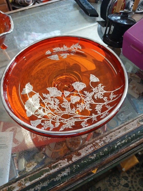 Vintage VIKING Persimmon 3 toe Pastry Tray Plus 2nd Piece