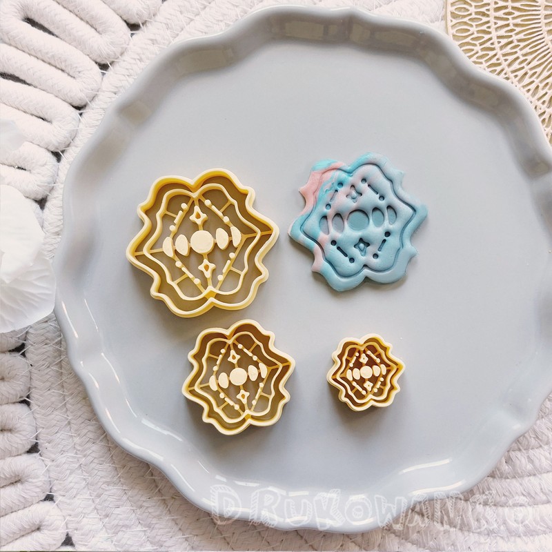 Earring Jewelry Shape Decoration 15 Polymer Clay Cutter For Earring Jewelry